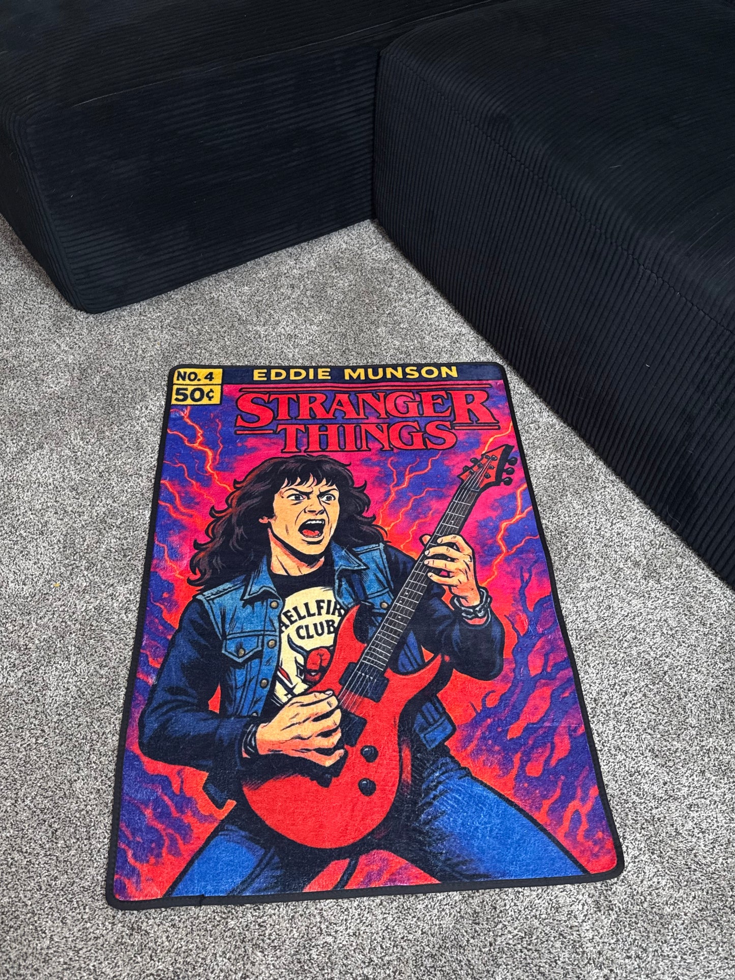 Eddie Munson Rug