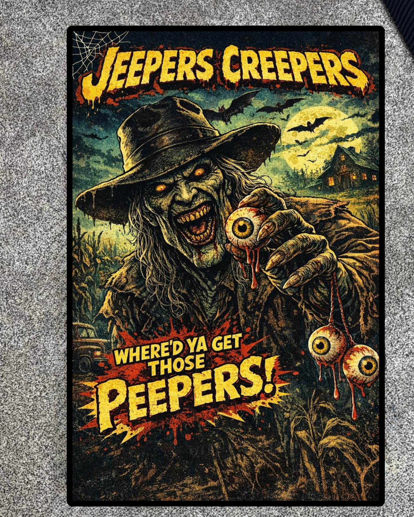 Jeepers Creepers - Eyes Rug