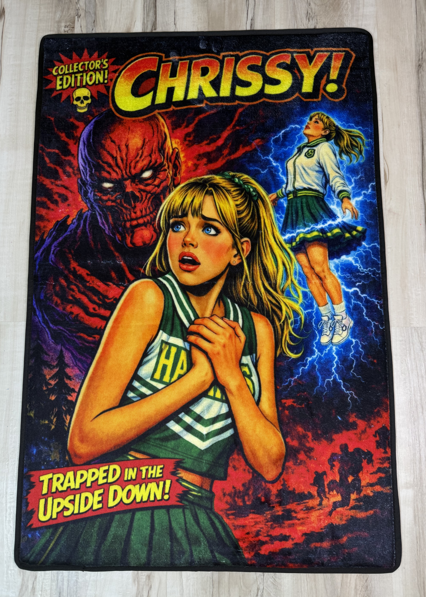 Chrissy - Nightmare in Hawkins Rug