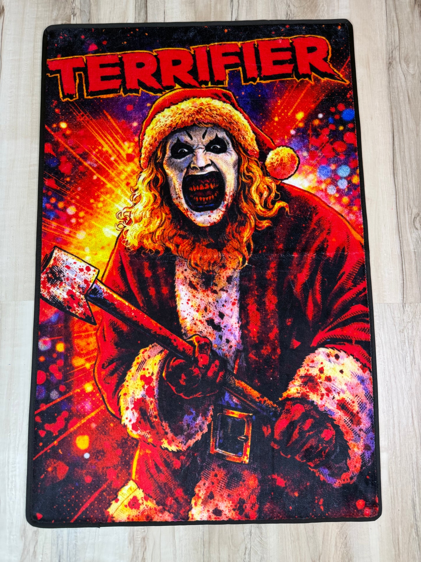 Terrifier Santa Rug
