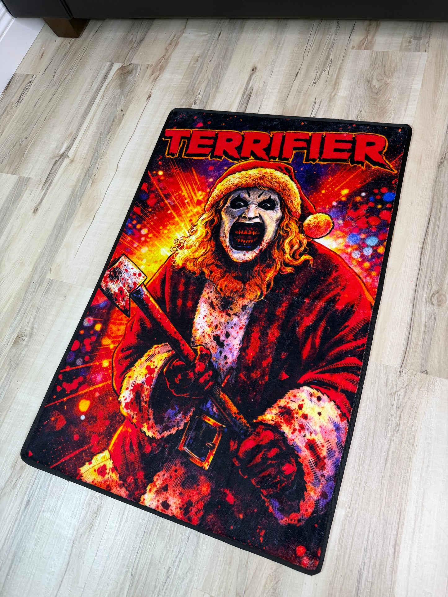 Terrifier Santa Rug