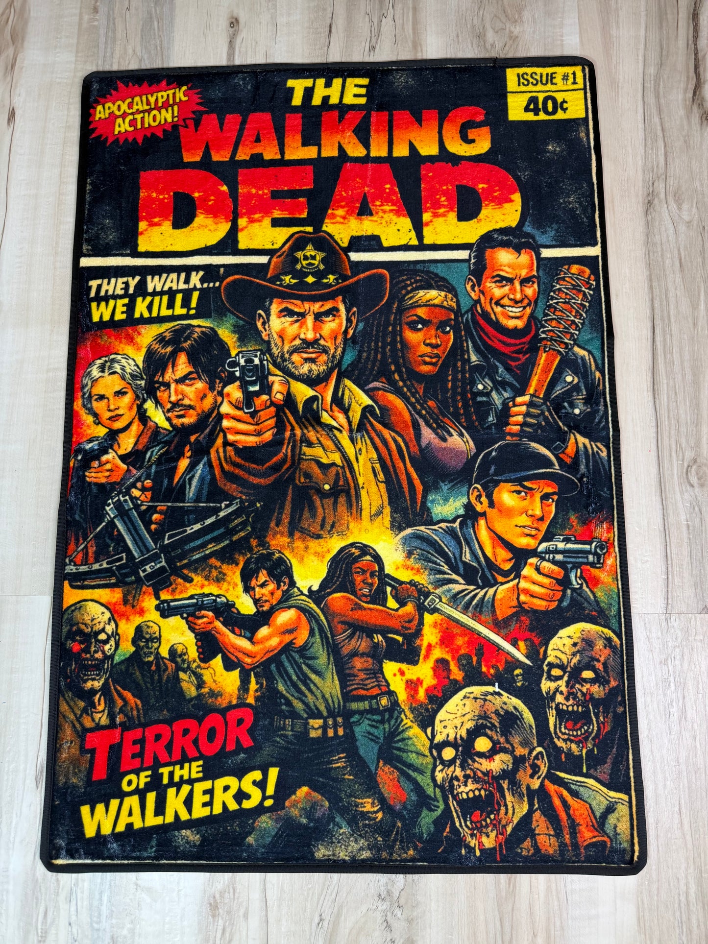 The Walking Dead - Apocalyptic Action Rug