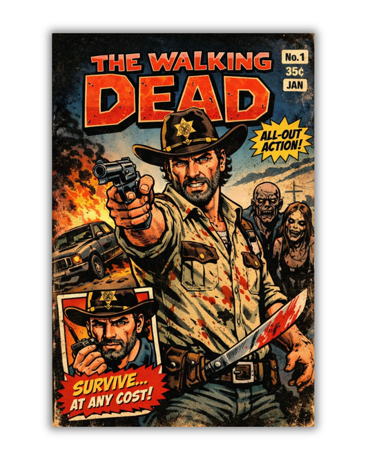 The Walking Dead - Rick Grimes Rug